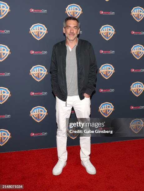 Todd Phillips attends the Warner Bros. Pictures Presentation during CinemaCon 2024 at The Colosseum at Caesars Palace on April 09, 2024 in Las Vegas,...