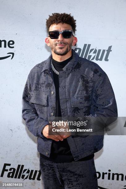 Khleo Thomas attends the world premiere of Prime Video's "Fallout" at TCL Chinese Theatre on April 09, 2024 in Hollywood, California.