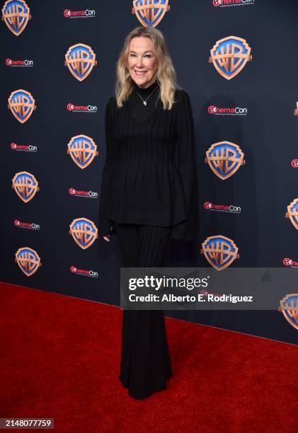 Catherine O'Hara attends Warner Bros. Pictures' "The Big Picture," a special presentation of its upcoming slate during CinemaCon, the official...