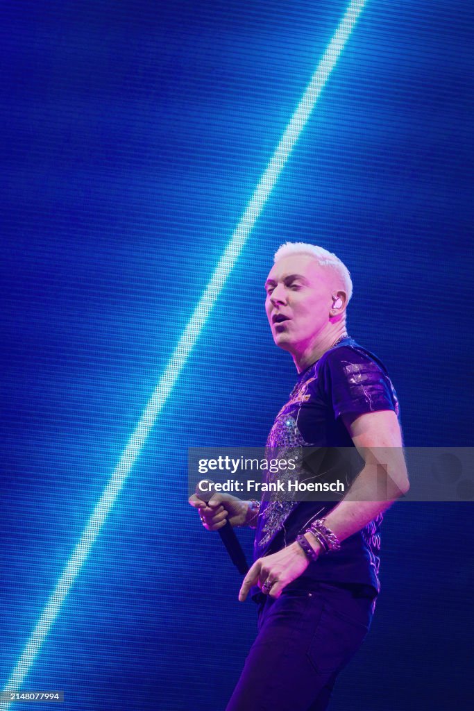 German Rapper Scooter Singer H. P. Baxxter of the German band Scooter performs live on ...
