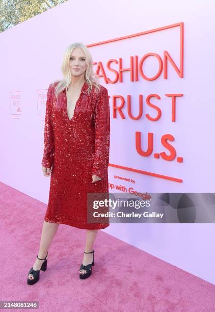 Laura Brown attends the Fashion Trust U.S. Awards 2024 on April 09, 2024 in Beverly Hills, California.
