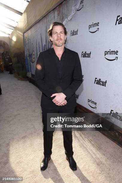 Jonathan Nolan attends the world premiere of Prime Video's "Fallout" at TCL Chinese Theatre on April 09, 2024 in Hollywood, California.