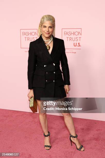 Selma Blair attends the FASHION TRUST U.S. Awards 2024 on April 09, 2024 in Beverly Hills, California.