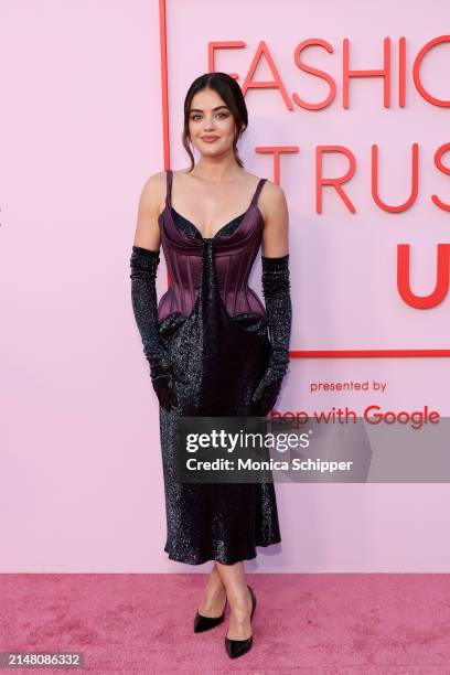 Lucy Hale attends the FASHION TRUST U.S. Awards 2024 on April 09, 2024 in Beverly Hills, California.