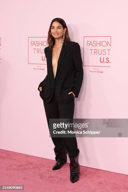 Lily Aldridge attends the FASHION TRUST U.S. Awards 2024 on April 09, 2024 in Beverly Hills, California.