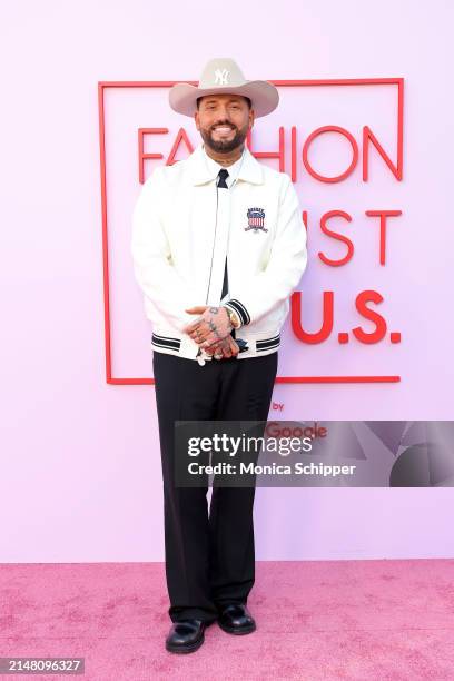 Gashi attends the FASHION TRUST U.S. Awards 2024 on April 09, 2024 in Beverly Hills, California.