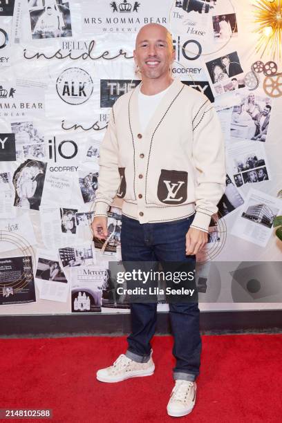 Jason Oppenheim attends the Bella Magazine Cover Party for Netflix's "Selling Sunset" Stars Mary And Romain Bonnet at The Godfrey Hotel Hollywood on...