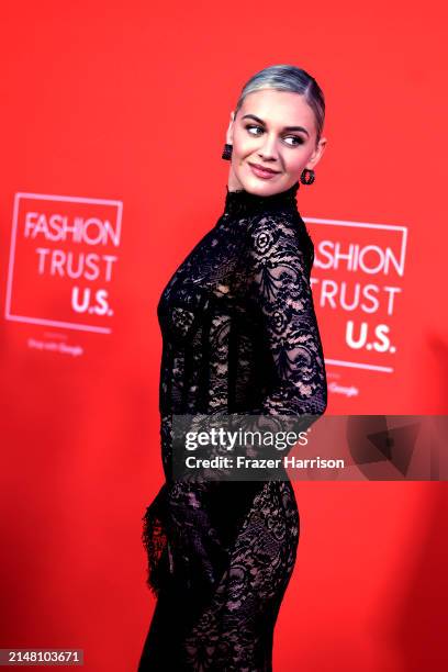 Kelsea Ballerini attends the FASHION TRUST U.S. Awards 2024 on April 09, 2024 in Beverly Hills, California.