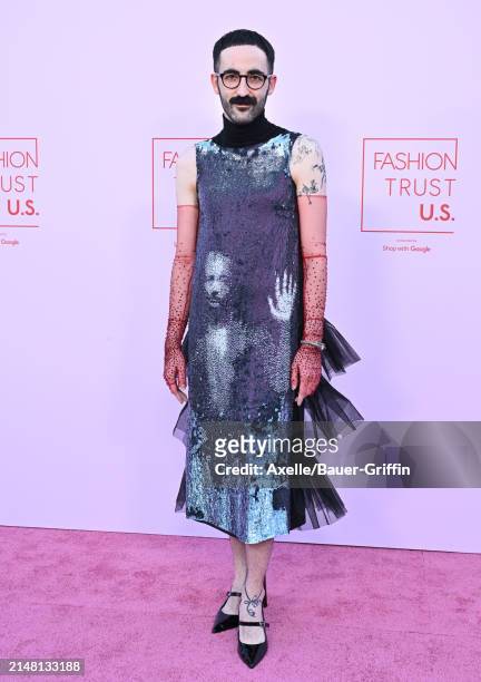 Jackson Wiederhoeft attends the FASHION TRUST U.S. Awards 2024 on April 09, 2024 in Beverly Hills, California.