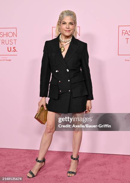 Selma Blair attends the FASHION TRUST U.S. Awards 2024 on April 09, 2024 in Beverly Hills, California.