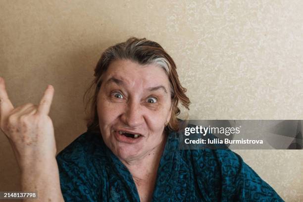 Toothless Homless 1,591 Toothless Women Stock Photos, High-Res Pictures, and Images ...