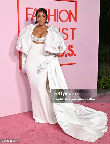 Kelly Rowland attends the FASHION TRUST U.S. Awards 2024 on April 09, 2024 in Beverly Hills, California.