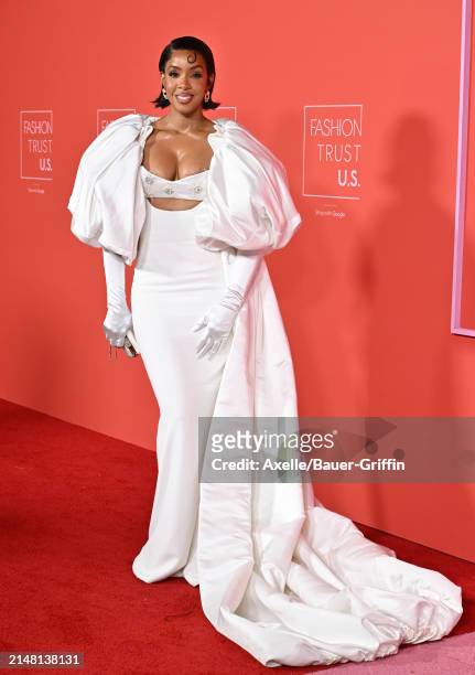 Kelly Rowland attends the FASHION TRUST U.S. Awards 2024 on April 09, 2024 in Beverly Hills, California.