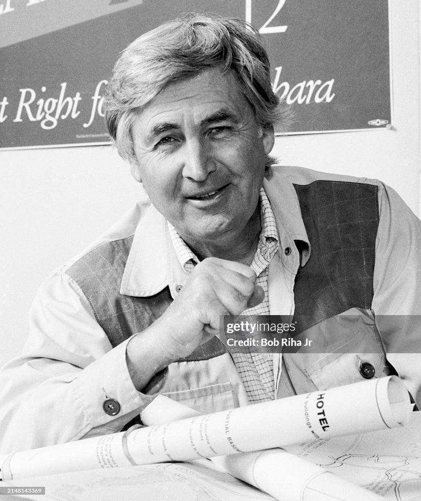 Developer and Actor Fess Parker from television show 'Daniel Boone'... News Photo Getty Images