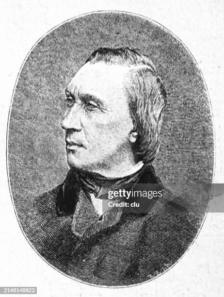 robert franz, deutscher komponist, 1815-1892 - 1884 stock-grafiken, -clipart, -cartoons und -symbole
