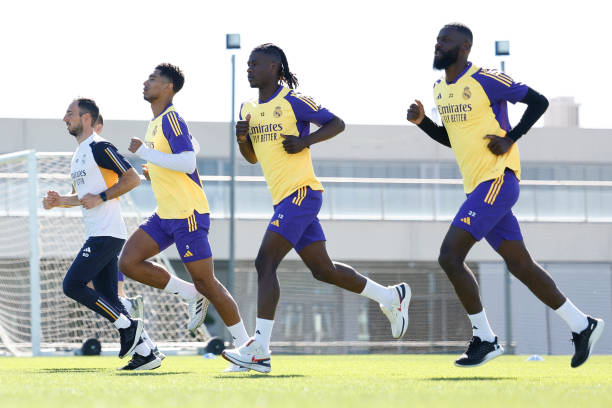 ESP: Real Madrid Training Session