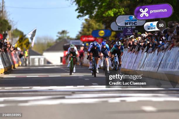 Jefferson Alveiro Cepeda of Ecuador and Team Caja Rural - Seguros RGA, Dylan Teuns of Belgium and Team Israel - Premier Tech, Joseph Blackmore of The...