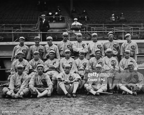 Mellie Wolfgang, Eddie Collins, Eddie Cicotte, Joe Benz, Ziggy Hasbrouck, Eddie Murphy, Buck Weaver, Chick Gandil, Byrd Lynn, Ray Schalk, Reb...