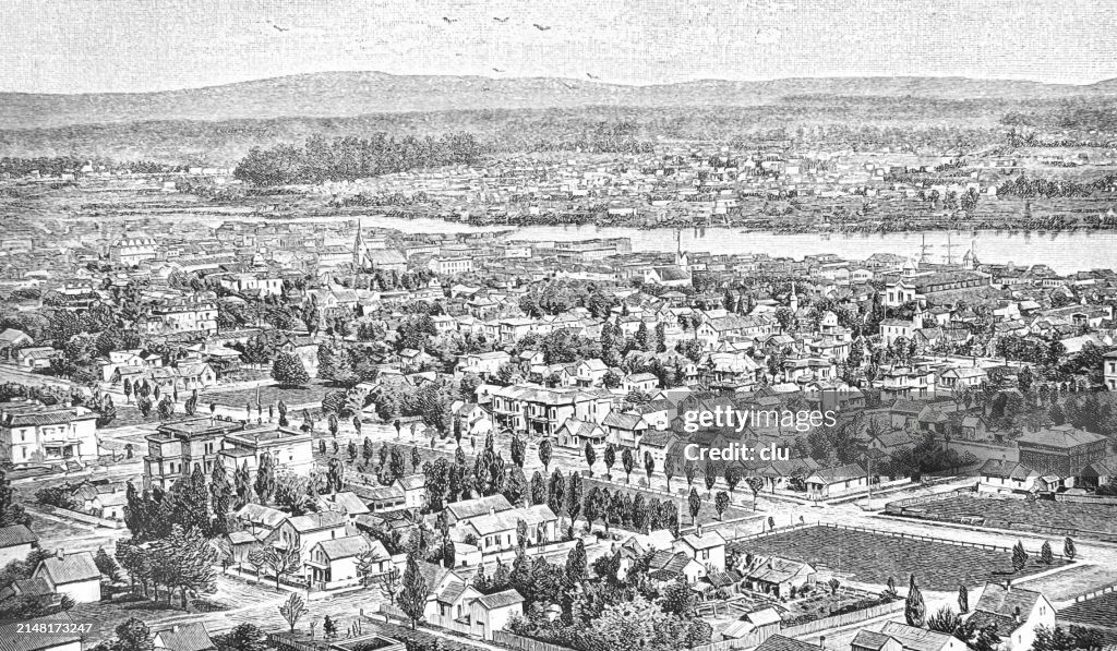 Portland aerial view