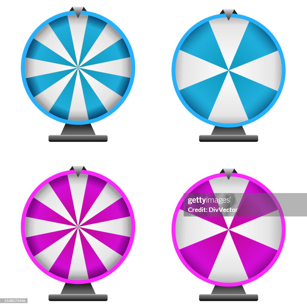 Wheel of fortune vector illustration