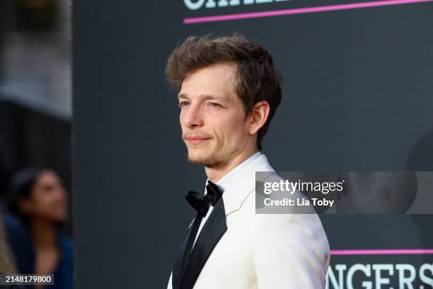 Mike Faist attends the UK premiere of "Challengers" at the Odeon Luxe Leicester Square on April 10, 2024 in London, England.