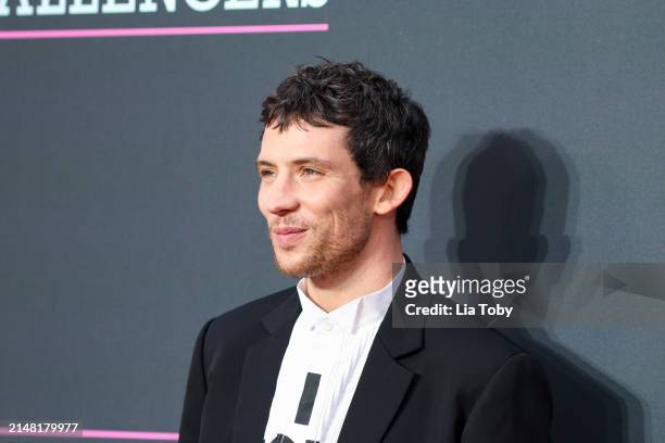 Josh O'Connor attends the UK premiere of "Challengers" at the Odeon Luxe Leicester Square on April 10, 2024 in London, England.