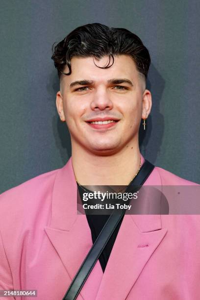 Harry Clark attends the UK premiere of "Challengers" at the Odeon Luxe Leicester Square on April 10, 2024 in London, England.