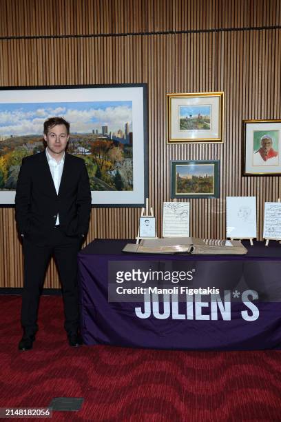 Kody Frederick, Director, Head of Marketing, Julia's Auction attends the "Tony Bennett: A Life Well Lived" press preview at Jazz at Lincoln Center on...