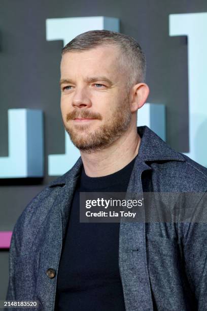 Russell Tovey attends the UK premiere of "Challengers" at the Odeon Luxe Leicester Square on April 10, 2024 in London, England.