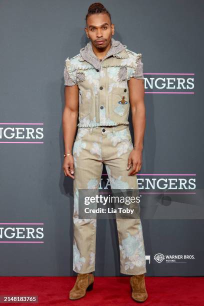 Darnell Appling attends the UK premiere of "Challengers" at the Odeon Luxe Leicester Square on April 10, 2024 in London, England.