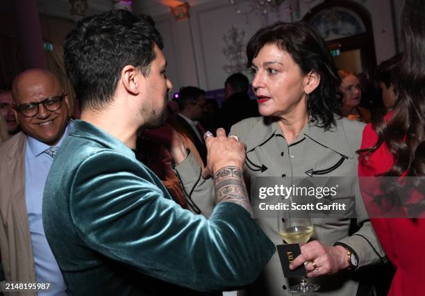 Jane Millichip attends the BAFTA Games Awards 2024 Nominees' Party at the Langham Hotel on April 10, 2024 in London, England.