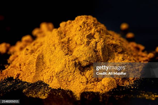 ground spice mix - curry powder stock pictures, royalty-free photos & images
