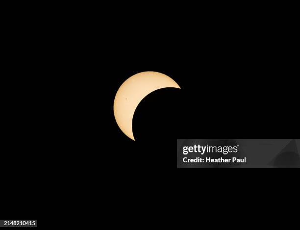 Half Eclipse 213 Half Moon Half Sun Stock Photos, High-Res Pictures, and Images ...