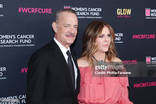 Tom Hanks and Rita Wilson attend "An Unforgettable Evening" Benefiting The Women's Cancer Research Fund at Beverly Wilshire, A Four Seasons Hotel on...