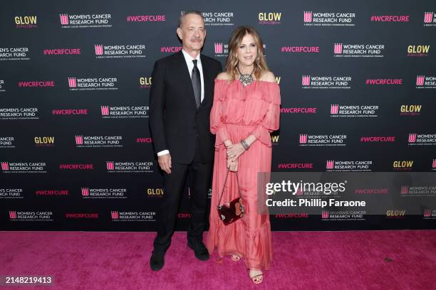 Tom Hanks and Rita Wilson attend "An Unforgettable Evening" Benefiting The Women's Cancer Research Fund at Beverly Wilshire, A Four Seasons Hotel on...