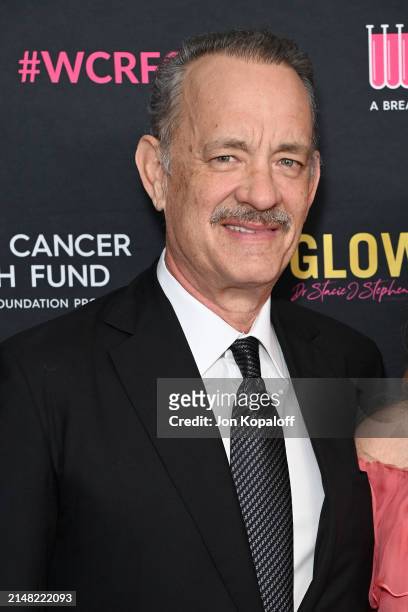 Tom Hanks attends "An Unforgettable Evening" benefiting the Women's Cancer Research Fund at Beverly Wilshire, A Four Seasons Hotel on April 10, 2024...