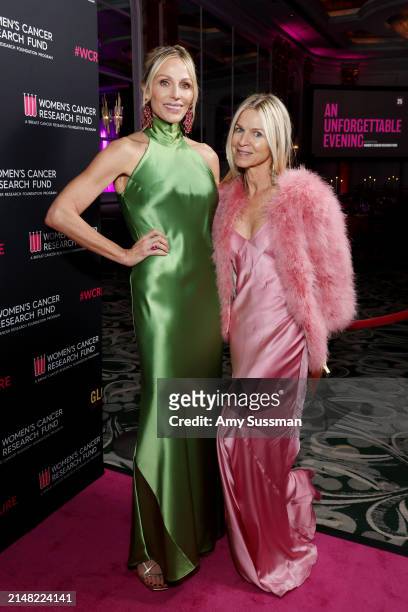 Jamie Tisch and Crystal Lourd attend "An Unforgettable Evening" Benefiting The Women's Cancer Research Fund at Beverly Wilshire, A Four Seasons Hotel...
