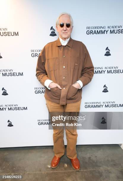 Bone Burnett attends 'A New York Evening With T Bone Burnett' at National Sawdust on April 10, 2024 in New York City.