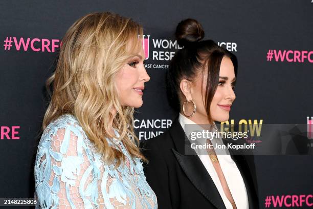 Kathy Hilton and Kyle Richards attend "An Unforgettable Evening" benefiting the Women's Cancer Research Fund at Beverly Wilshire, A Four Seasons...