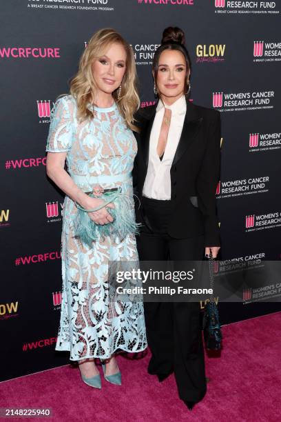 Kathy Hilton and Kyle Richards attend "An Unforgettable Evening" Benefiting The Women's Cancer Research Fund at Beverly Wilshire, A Four Seasons...