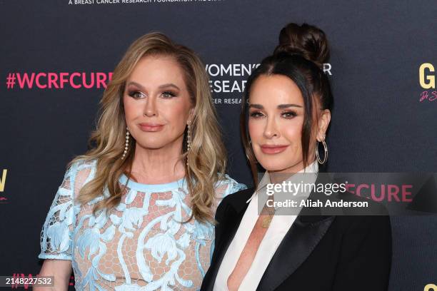 Kathy Hilton and Kyle Richards attend "An Unforgettable Evening" benefiting the Women's Cancer Research Fund at Beverly Wilshire, A Four Seasons...