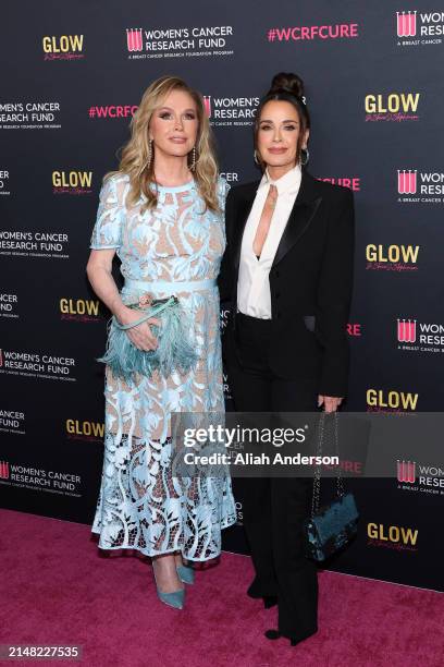 Kathy Hilton and Kyle Richards attend "An Unforgettable Evening" benefiting the Women's Cancer Research Fund at Beverly Wilshire, A Four Seasons...