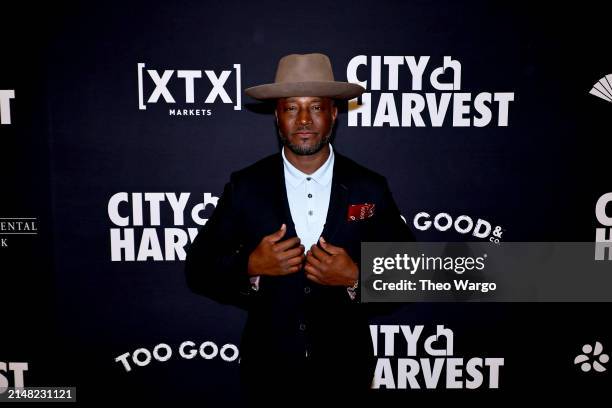 Taye Diggs attends the 2024 City Harvest Gala at Cipriani 42nd Street on April 10, 2024 in New York City.