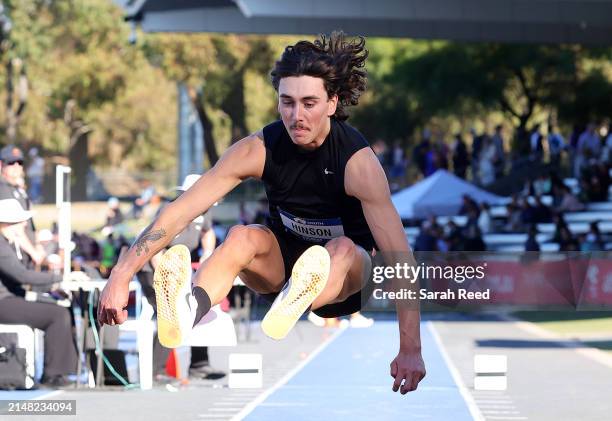 Adam Rabone Triple Jump Photos and Premium High Res Pictures - Getty Images