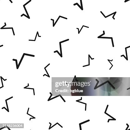 Square root. Seamless pattern. Icons on white background Square root. Seamless pattern. Icons on white background