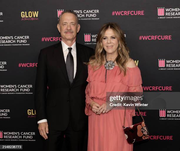 Tom Hanks and Rita Wilson arriveat "An Unforgettable Evening" Benefiting The Woman's Cancer Research Fund at Beverly Wilshire, A Four Seasons Hotel...