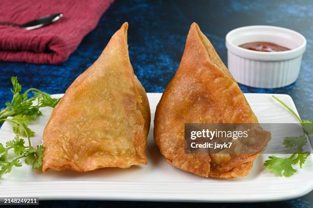 samosa - samosa stock pictures, royalty-free photos & images
