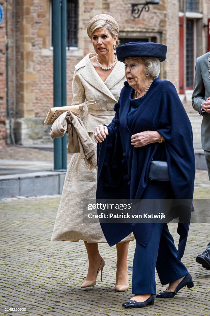 Dutch Royals Attend The Four Freedom Awards Ceremony In Middelburg