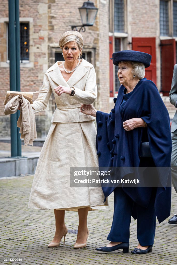 Dutch Royals Attend The Four Freedom Awards Ceremony In Middelburg