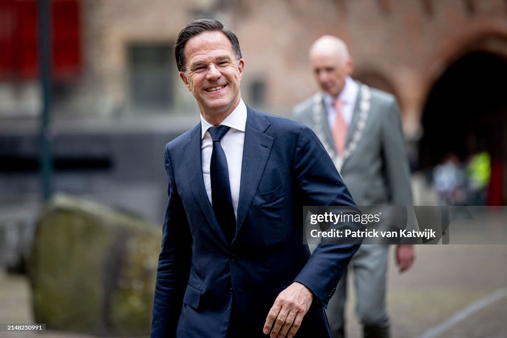 Dutch Royals Attend The Four Freedom Awards Ceremony In Middelburg